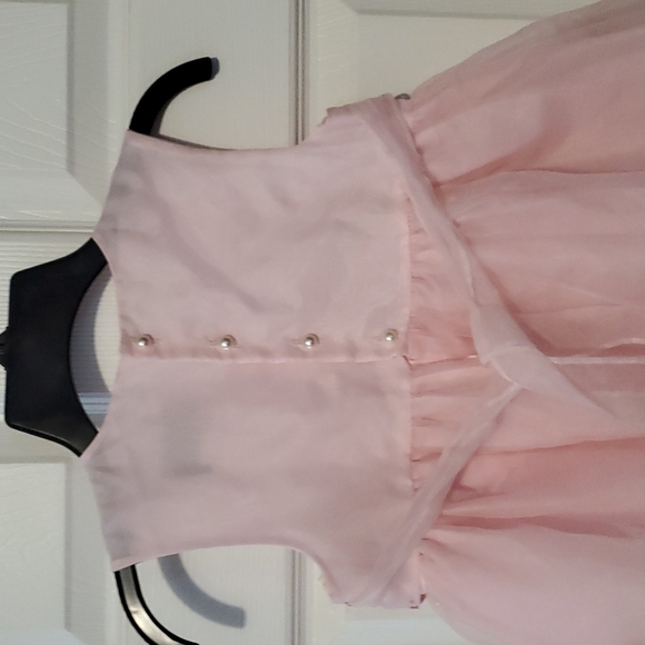 JM Originals of N.Y. Pink with Mauve roses see measurements - Picture 5 of 7